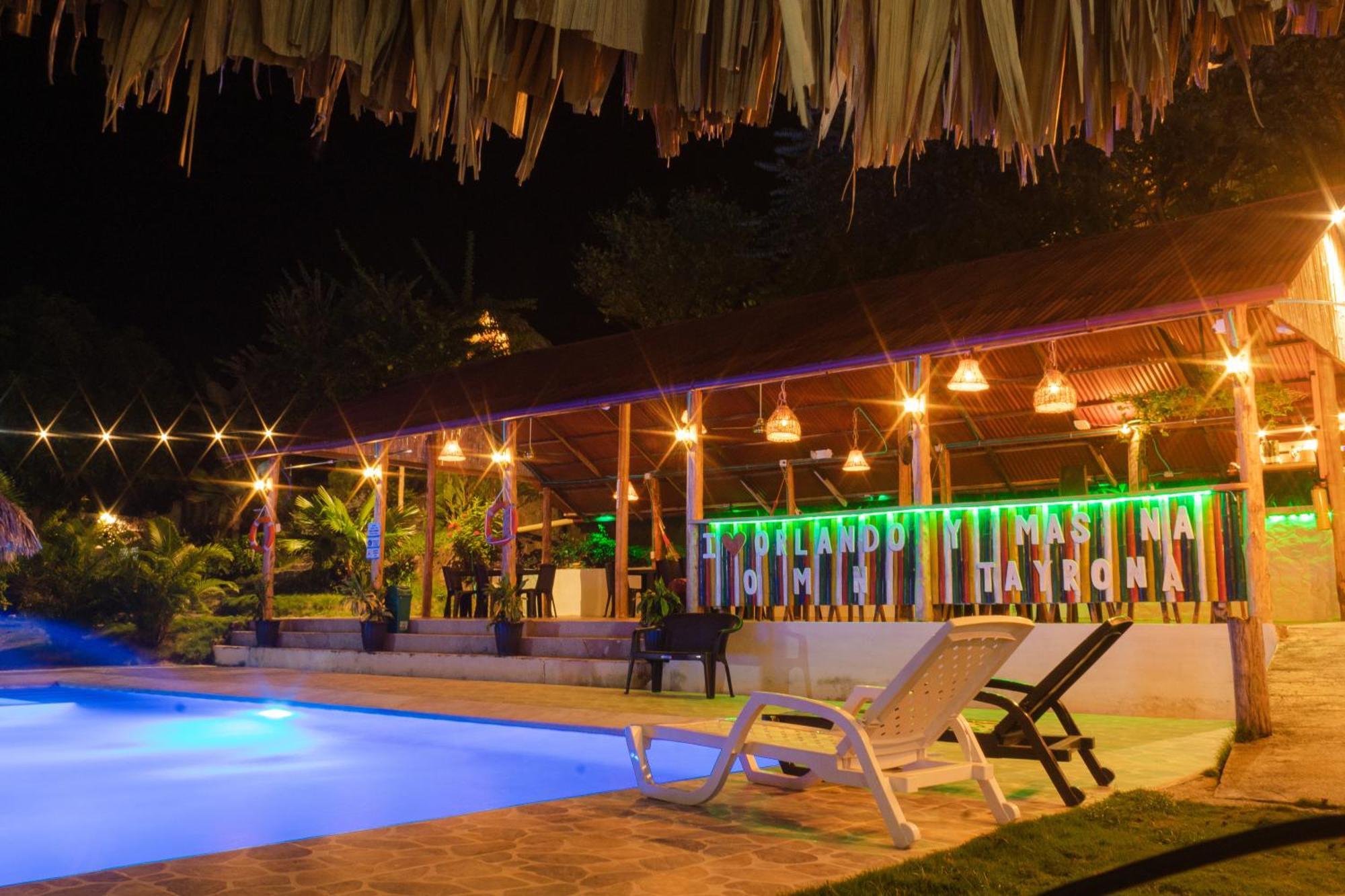 Cabanas Orlando Y Mas Na' Tayrona El Zaino Exterior foto